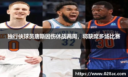 独行侠球员唐斯因伤休战两周，将缺席多场比赛
